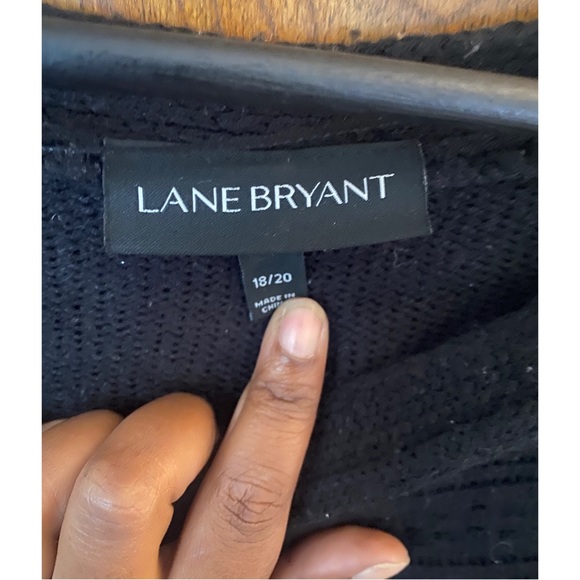 Lane Bryant Black Sweater size 18/20 - Picture 2 of 3